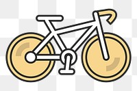 Bicycle Exercise Icon  png, transparent background
