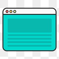 Browser Internet Homepage Icon  png, transparent background