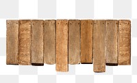 PNG Wooden path transparent background