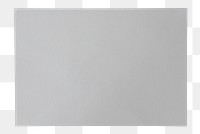 PNG Blank gray rectangle transparent background