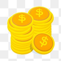PNG Money icon sticker transparent background