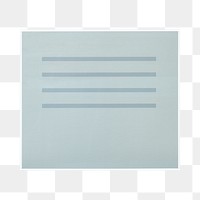 PNG Document paper icon transparent background