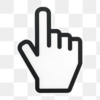 PNG cursor icon transparent background