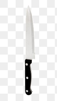 Png kitchen knife, isolated image, transparent background