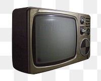 PNG  analog television  , collage element, transparent background