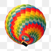 Hot air balloon png vehicle, transparent background