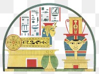 Emblems of Hathor png Egyptian mythology, transparent background