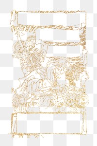 Victorian knight png illustration, transparent background