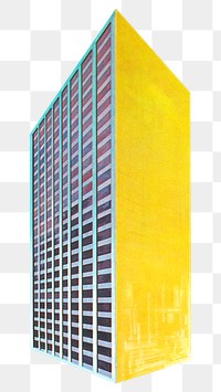 Hotel building png illustration, transparent background. Remixed by rawpixel.