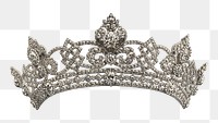 Princess of Denmark crown png on transparent background. Remixed by rawpixel.