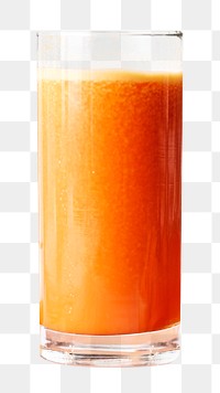 Carrot juice png, transparent background