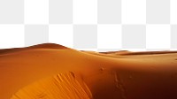 PNG The dunes of Erg Chebbi, Morocco collage element, transparent background