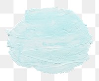 PNG blue oil paint brush stroke texture transparent background