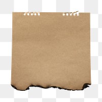 Torn paper png transparent background