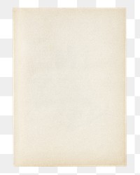 PNG Blank vintage craft paper, collage element, transparent background