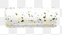 PNG Goat cheese, collage element, transparent background