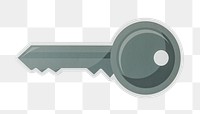 PNG Key security access icon sticker transparent background