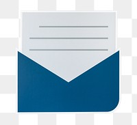 PNG Open letter email alert icon sticker transparent background