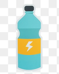 PNG Sports drink sticker transparent background