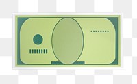 PNG money icon sticker transparent background