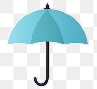 PNG Protection umbrella security  sticker transparent background