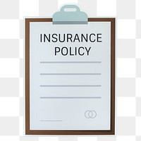 PNG Insurance policy  icon sticker transparent background