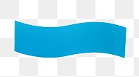 PNG Blue banner transparent background