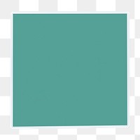 PNG green square transparent background