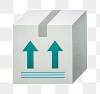 PNG Logistic box icon transparent background