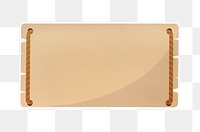 PNG wood plank sticker transparent background