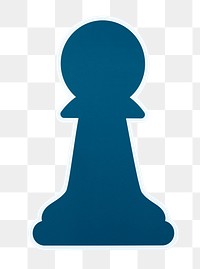 PNG Chess piece icon illustration sticker transparent background