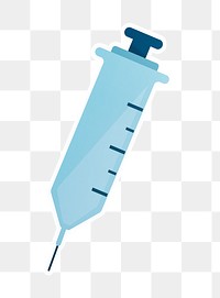 PNG syringe illustration icon sticker transparent background