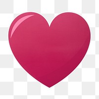 PNG  heart shape illustration icon  sticker transparent background