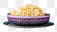 PNG Noodles, collage element, transparent background