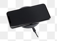 Wireless charger png digital device, transparent background