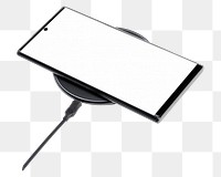 Wireless charger png digital device, transparent background
