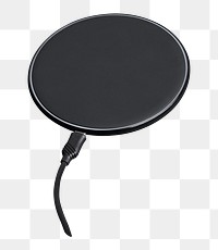 Wireless charger png, transparent background