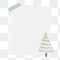 Notepaper png, transparent background