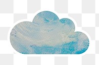 PNG  cloud  sticker transparent background