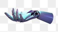 PNG robot hand, collage element, transparent background