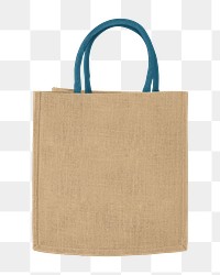 Eco-friendly bag png reusable, transparent background