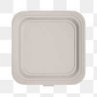 Food box png product packaging, transparent background