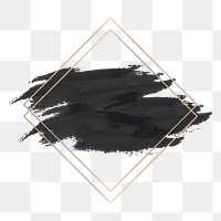 Luxury png frame, transparent background