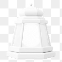 3D lantern png clipart, Ramadan, religion illustration on transparent background