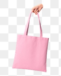 PNG Tote bag eco-friendly accessory, collage element, transparent background