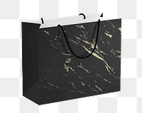 Paper shopping bag png, transparent background