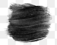 Paint smudge png element, transparent background