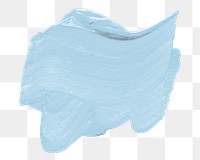 Paint smudge png element, transparent background