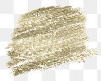 Crayon smudge png element, transparent background