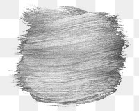 Paint smudge png element, transparent background